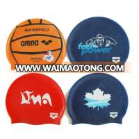 Big Waterproof Summer Sport Diving Promotional Silicone Swimming Cap