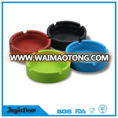 Wholesale High Qualtiy Fancy Soft Round cheap Silicone Ashtray